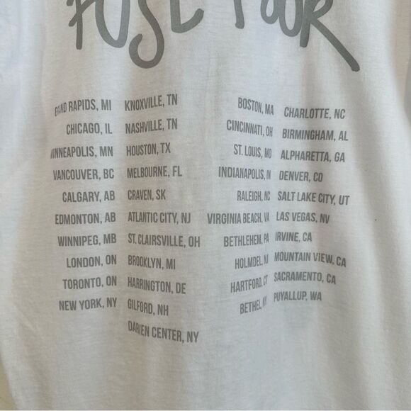 Keith Urban Light The Fuse White 100% Cotton Concert T-Shirt Size Medium - Picture 6 of 7